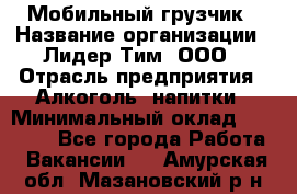 Мобильный грузчик › Название организации ­ Лидер Тим, ООО › Отрасль предприятия ­ Алкоголь, напитки › Минимальный оклад ­ 18 000 - Все города Работа » Вакансии   . Амурская обл.,Мазановский р-н